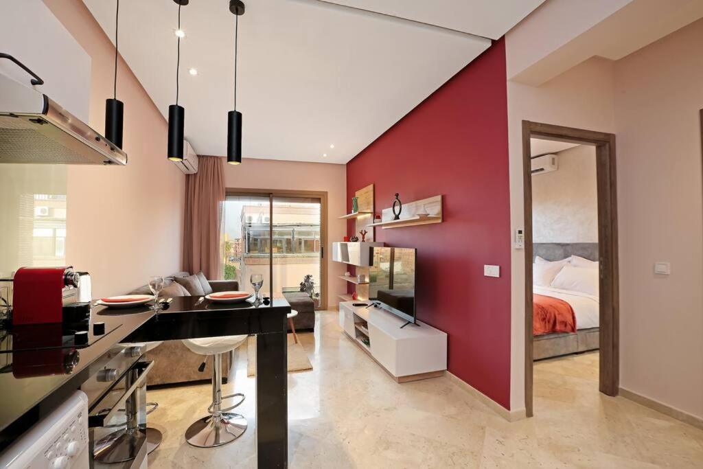 Elegant And Brand New Appart In Hypercenter Of Marrakech Marrakesh Eksteriør bilde
